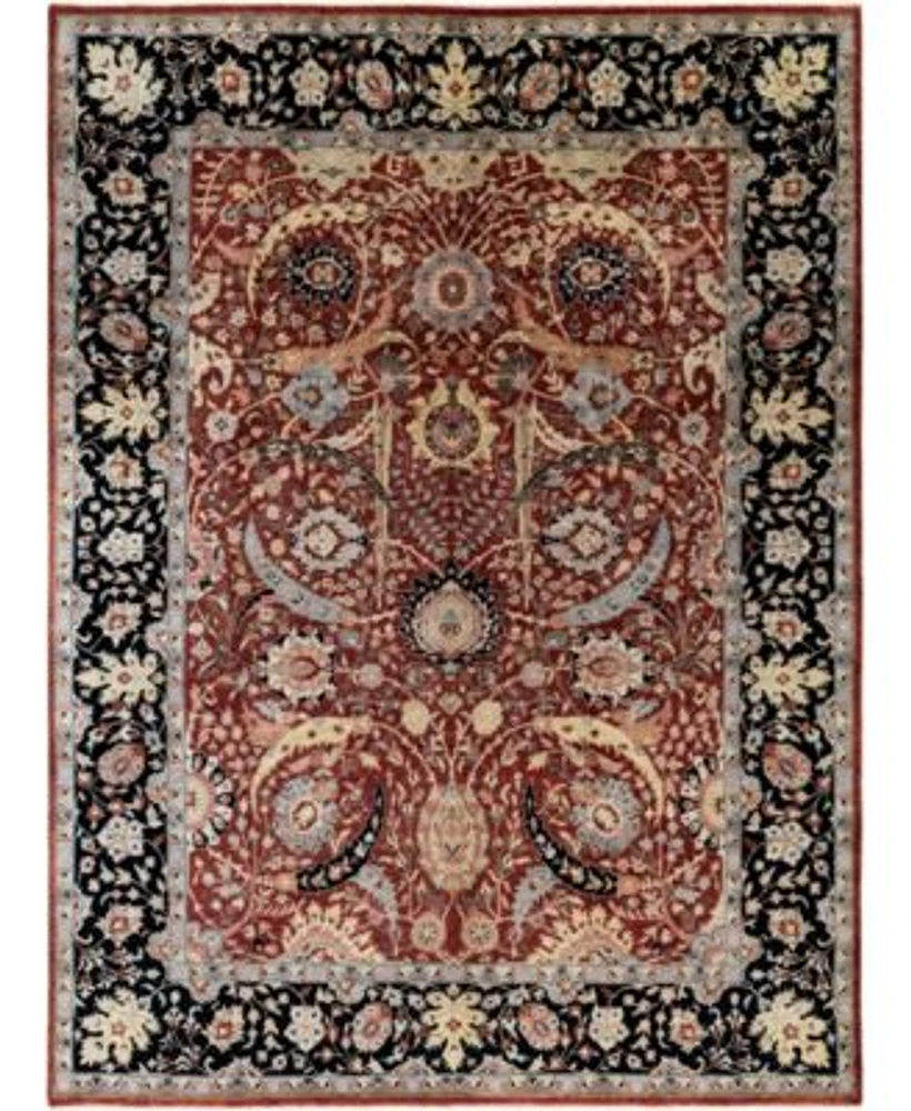 Adorn Hand Woven Rugs Indo Oushak M8017 Rug Collection