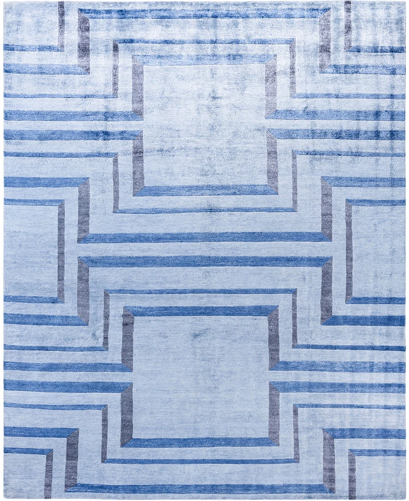 Adorn Hand Woven Rugs Indo Modern M7543 8'2"x10' Area Rug