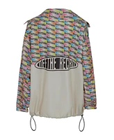 Nocturne Women's Printed Oversized Jacket