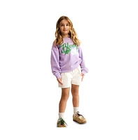 Cotton On Little Girls License Sammy Fleece Crew-Bluey