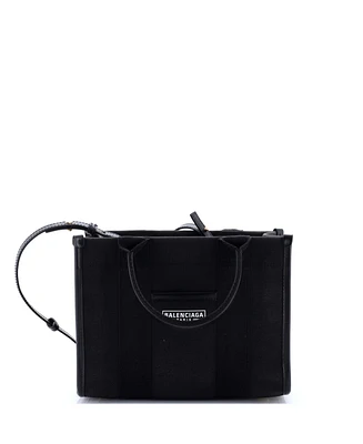 Pre-Owned Balenciaga Mini Hardware Tote Canvas