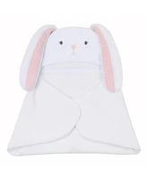 Lambs & Ivy Baby Baby/Infant Luxury Cotton Terry Bunny Hooded Bath Towel