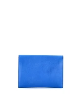 Pre-Owned Hermes Pm Rio Clutch Leather with Lizard