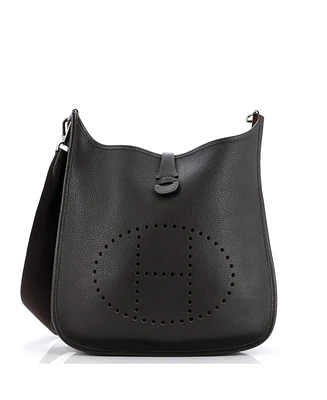 Pre-Owned Hermes Pm Evelyne Bag Gen I Clemence