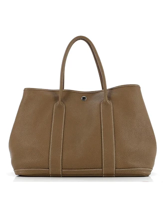 Pre-Owned Hermes 36 Garden Party Tote Leather