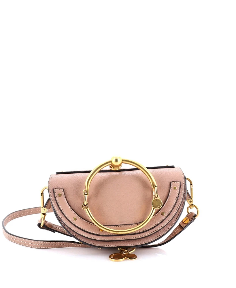Pre-Owned Chloe Mini Nile Crossbody Bag Leather