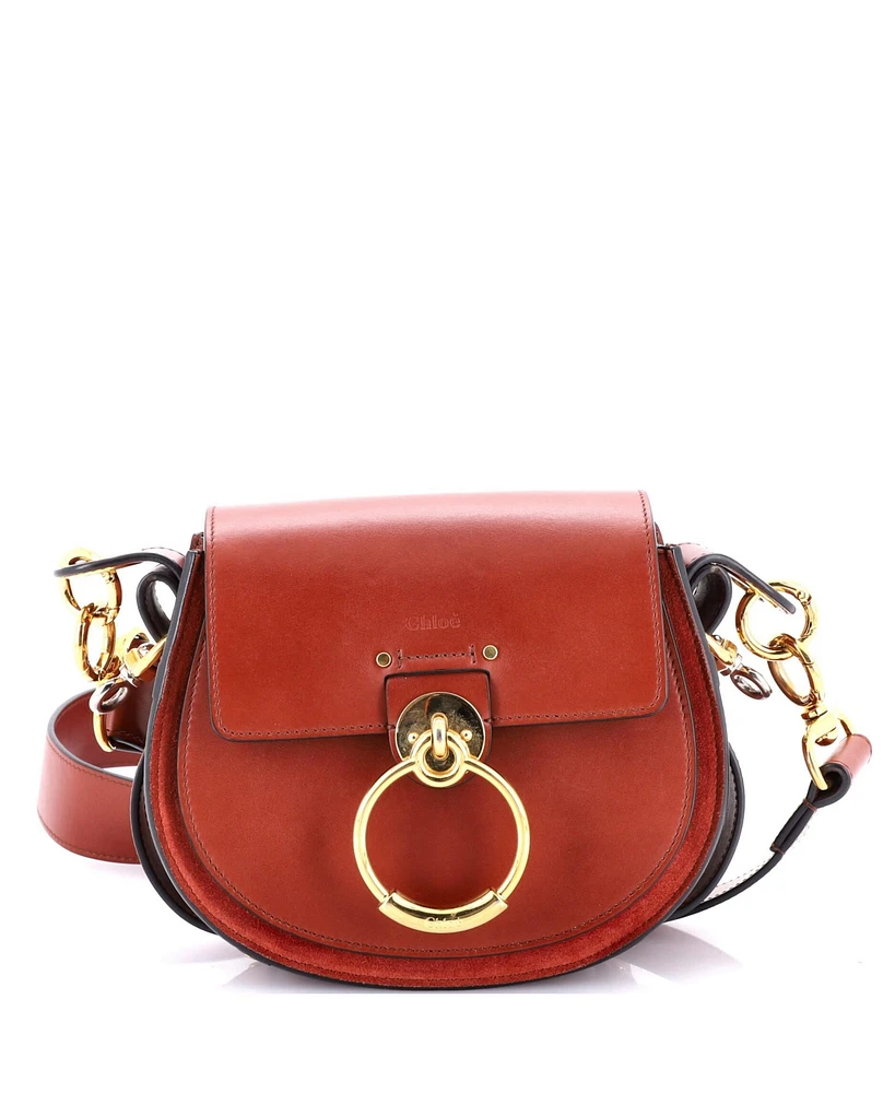Pre-Owned Chloe Small Tess Bag Leather
