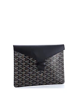 Pre-Owned Goyard Mm Camondo Horizontal Clutch Ii Coated Canvas