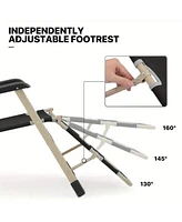 deck chair black