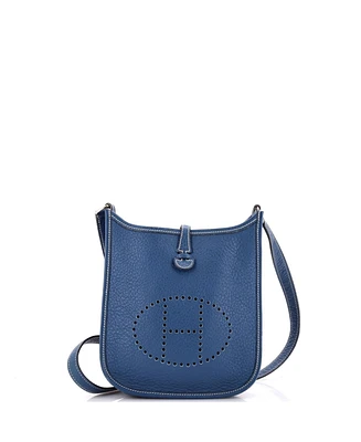 Pre-Owned Hermes Tpm Long Strap Evelyne Bag Clemence