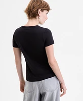 Boss Orange Women's Cotton Embellished Logo T-Shirt