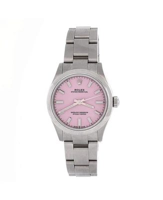 Pre-Owned Rolex Oyster Perpetual Automatic Watch in Stainless Steel 31mm