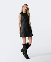 Furniq Uk Women's Leather Dress
