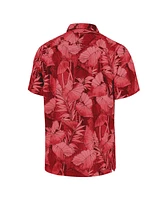 Tommy Bahama Men's Crimson Oklahoma Sooners Coast Nuevo Fronds Button-Up Shirt