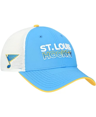 Fanatics Men's Light Blue St. Louis Blues Adjustable Meshback Hat