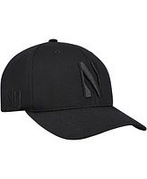 Top of the World Men's Black Northwestern Wildcats Reflex Hybrid Tech Flex Hat