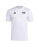 Adidas Men's White Inter Miami Cf Local Wrap T-Shirt