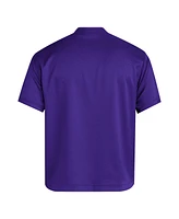 Adidas Men's Purple Washington Huskies Dugout Coaches Adizero Notch Neck Pullover Sweatshirt