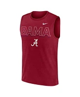 Nike Men's Crimson Alabama Tide Primetime Tricode Legend Performance Tank Top