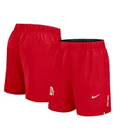 Nike Men's Scarlet Ohio State Buckeyes Primetime Woven Victory Performance Shorts