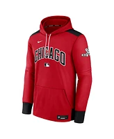 Nike Men's Red/Black Chicago White Sox 2025 City Connect Authentic Collection Performance Pullover Hoodie