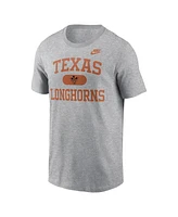 Nike Men's Heather Charcoal Texas Longhorns Legacy Alma Mater T-Shirt