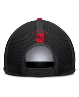 Fanatics Men's White/Black Chicago Blackhawks Decades Collection Foam Front Snapback Hat
