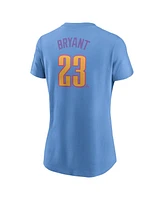 Nike Women's Kris Bryant Light Blue Colorado Rockies 2025 City Connect Fuse Name Number T-Shirt