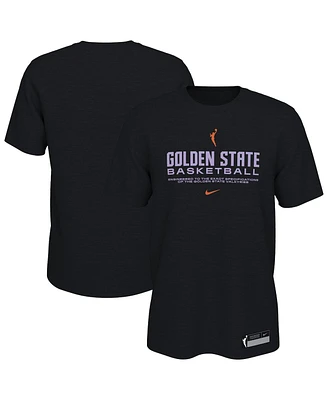 Nike Men's Black Golden State Valkyries On-Court Legend Essential Practice Performance T-Shirt