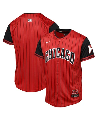 Outerstuff Big Boys and Girls Red/Black Chicago White Sox 2025 City Connect Limited Jersey
