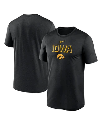 Nike Men's Black Iowa Hawkeyes 2025 Sideline Legend Performance T-Shirt