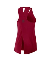 Nike Women's Burgundy Washington Commanders Glory Crisscross Performance Tank Top