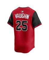 Nike Men's Andrew Vaughn Red/Black Chicago White Sox 2025 City Connect Limited Player Jersey
