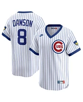 Nike Men's Andre Dawson White Chicago Cubs Throwback Cooperstown Collection Limited Jersey