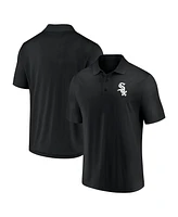 Fanatics Men's Black Chicago White Sox Primary Logo Polo Shirt