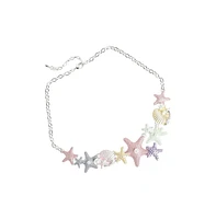 Sohi Metallic Starfish Necklace