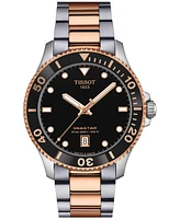 Tissot Men's Swiss Seastar 1000 Two-Tone Stainless Steel Bracelet Watch 40mm