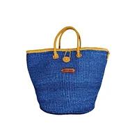 Nourishment Handmade Sisal Straw Basket Tote Bag
