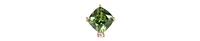 Sohi Crystal-Hue Drop Earrings