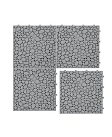 Gray Interlocking Deck Tiles - 12 Pack