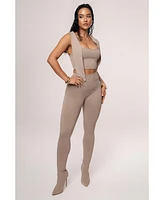 Jluxlabel Women's Active Crop Top
