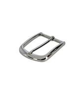 Trafalgar Men's 35mm Solid Brass Italian Classic Rounded Harness Belt Buckle