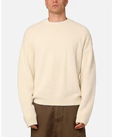Xxiii Men's Crew Neck Fluffy Sweater