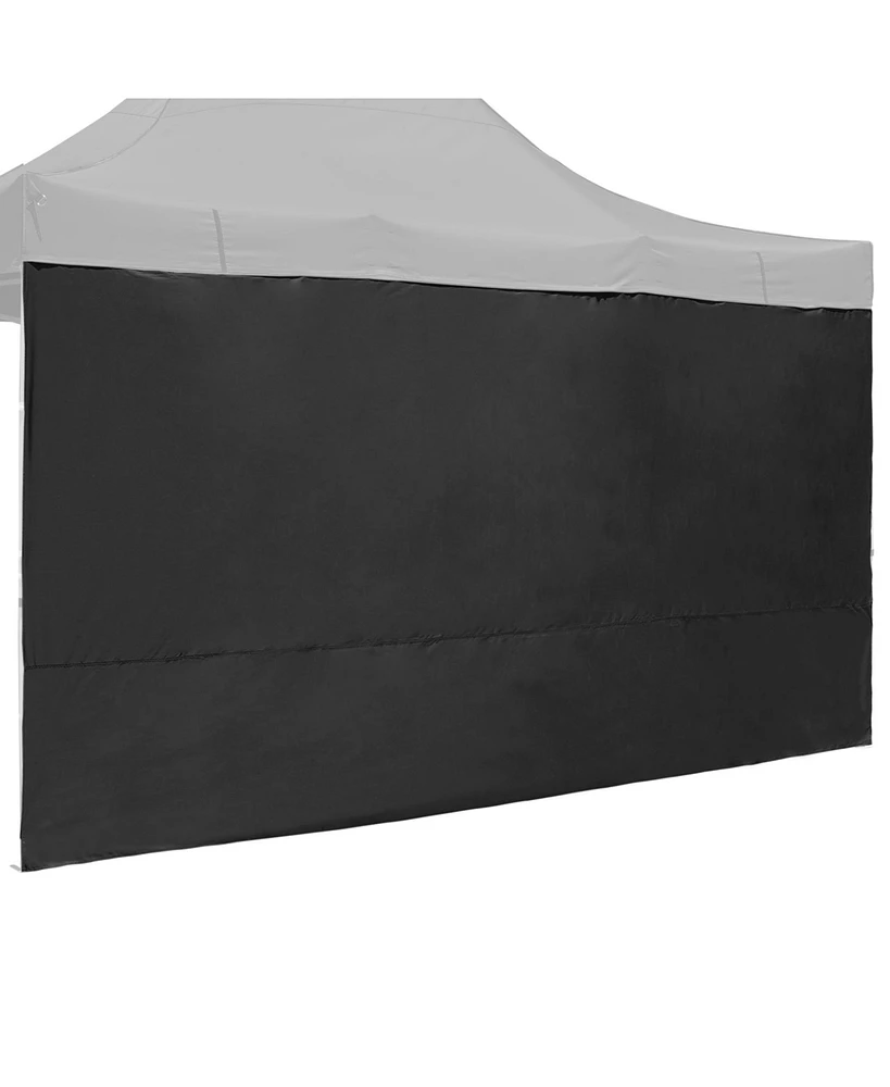 InstaHibit 1 Pack Side Wall for 10x15 Ft Ez Pop Up Canopy Tent UV50+ Patio Sun