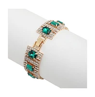 Sohi Gold-Plated Stones Bracelet
