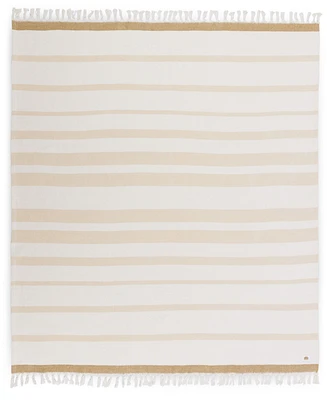 Beach State Oceanside Washable Cotton Blanket, 66" x 80"