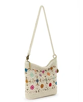 The Sak Lumi Crochet Convertible Crossbody Bag
