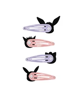 Pokemon Characters 4-Piece Hair Clip Set