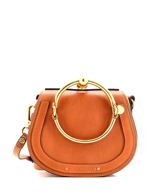 Pre-Owned Chloe Small Nile Crossbody Bag Leather