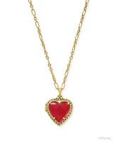 Kendra Scott Gold-Tone Disney Snow White Locket Pendant Necklace, 18" + 3" extender